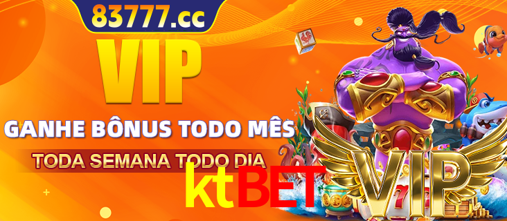 Banner promocional do ktbet oferecendo 100% de recompensas adicionais contínuas para quem fizer o login diário (Daily sign-in), com um mascote de coelho.