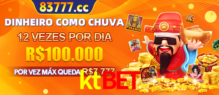 Banner do programa de recompensas Recomende para amigos do ktbet, detalhando os bônus por convidar amigos, com prêmios que chegam a R$288.888.